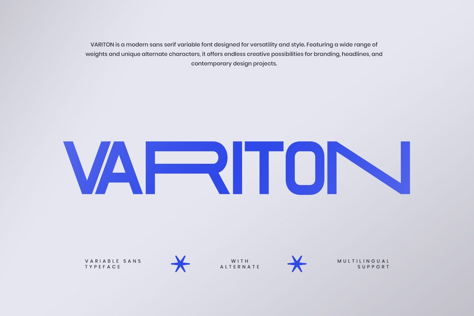 Variton - Modern Sans Serif Font — image 1