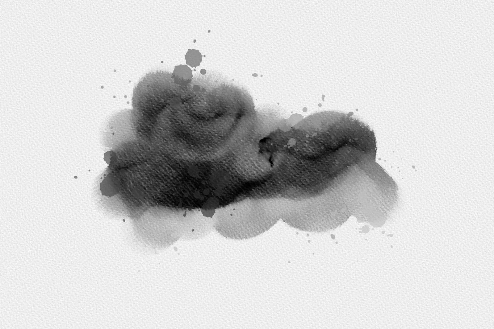 Realistic Watercolor Photoshop Brushes